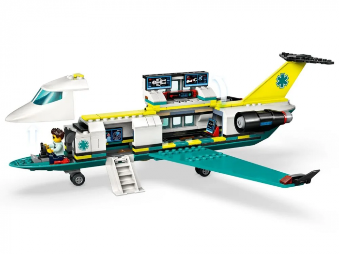 Конструктор LEGO City Літак швидкої медичної допомоги