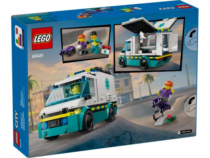 Конструктор LEGO City Швидка допомога