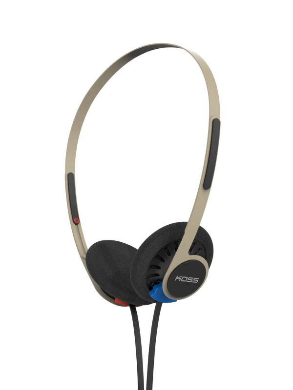 Навушники On-Ear Koss KPH40 Utility, 3.5 mini-jack, 1.2м, Бежевий