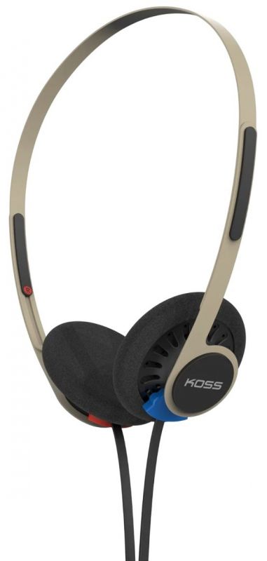 Навушники On-Ear Koss KPH40 Utility, 3.5 mini-jack, 1.2м, Бежевий