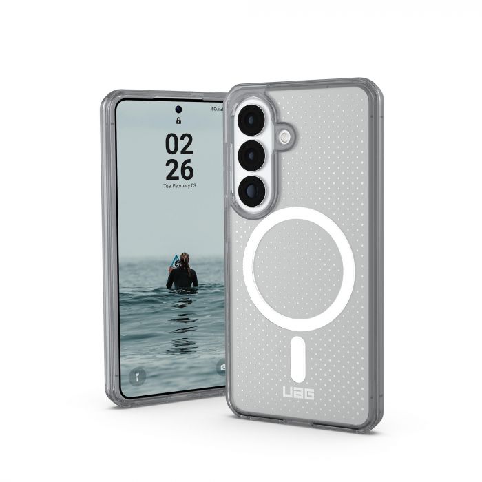 Чохол UAG для Samsung Galaxy S26, Dot with Magnet, Ice/Ash