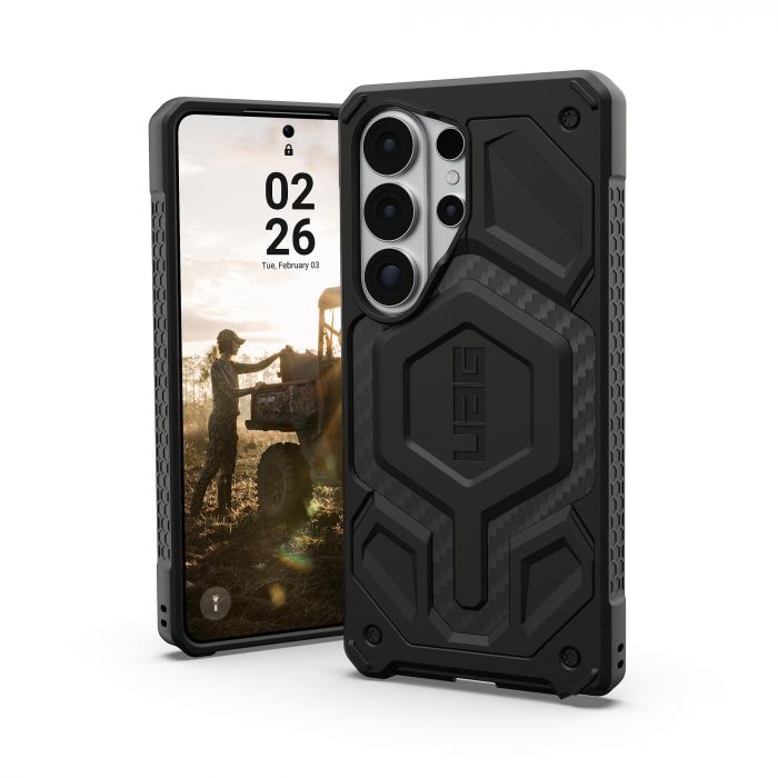 Чохол UAG для Samsung Galaxy S26 Ultra, Monarch Pro with Magnet, Carbon Fiber