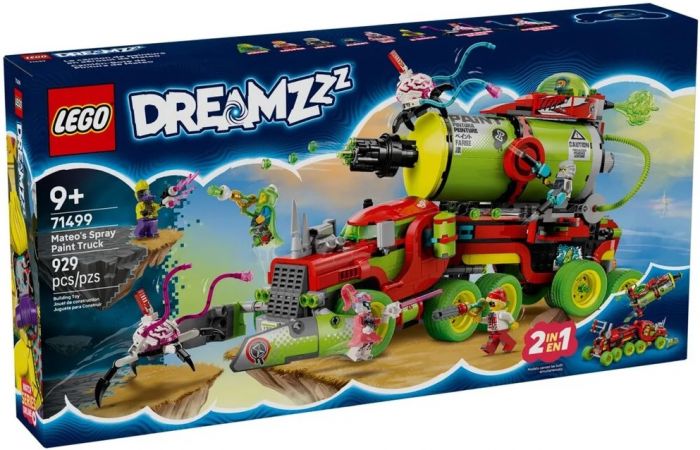 Конструктор LEGO Dreamzzz Вантажівка Матео з аерозольною фарбою