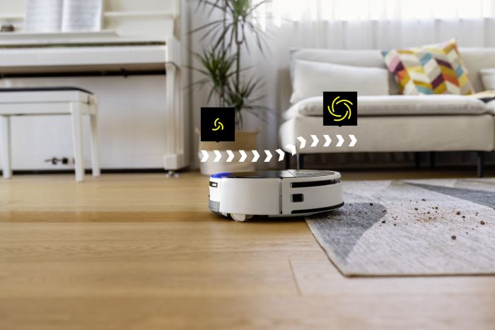 Робот-пилосос karcher RVF 7, h=10.5см, вологе прибирання, конт пил -250л, вода -0.30л, Bluetooth, білий