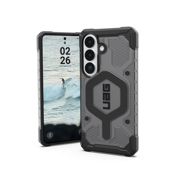 Чохол UAG для Samsung Galaxy S26, Pathfinder Clear with Magnet, Ash/Black