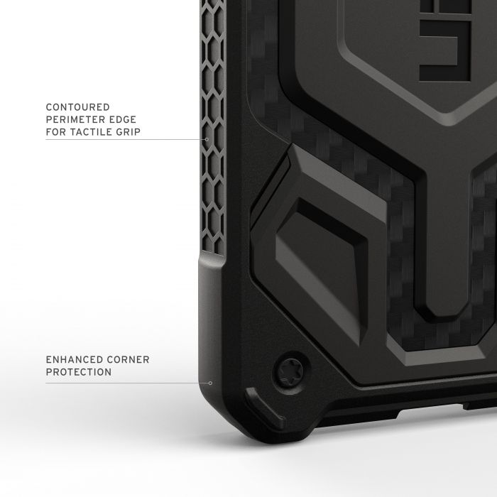 Чохол UAG для Samsung Galaxy S26, Monarch Pro with Magnet, Carbon Fiber