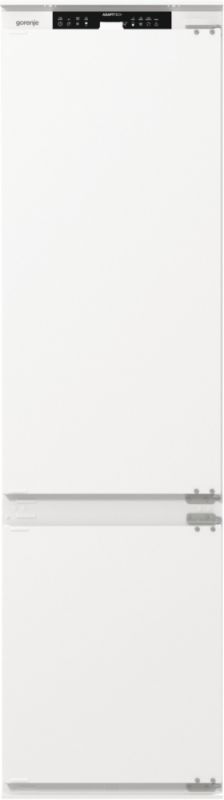 Вбуд. холодильник з мороз. камерою Gorenje, 193х55х54см, 2 двері, 208(76)л, А+, NF+, Зона св-ті, Диспл, Біли