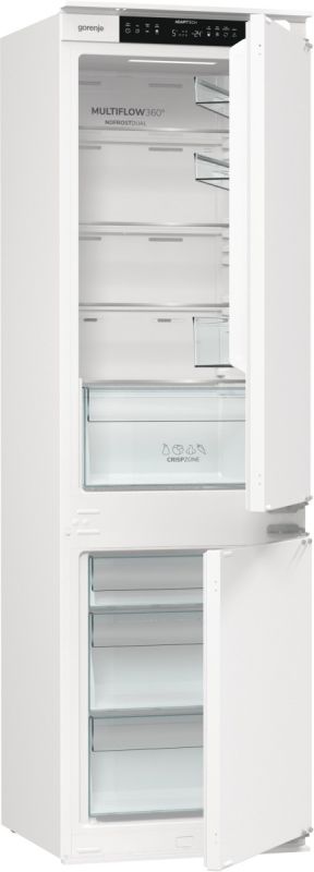 Вбуд. холодильник з мороз. камерою Gorenje, 177х55х54см, 2 двері, 176(76)л, А+, NF+, Зона св-ті, Диспл, Біли