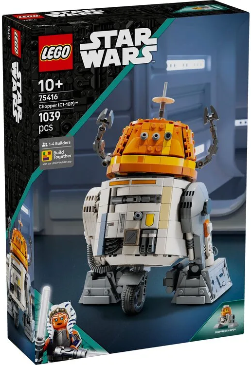 Конструктор LEGO Star Wars Чоппер (C1-10P). Дроїд-астромеханік