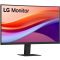 Монітор LG 23.8" 24U421A-B HDMI, USB-C, Audio, VA, 100Hz, sRGB 99%, CURVED