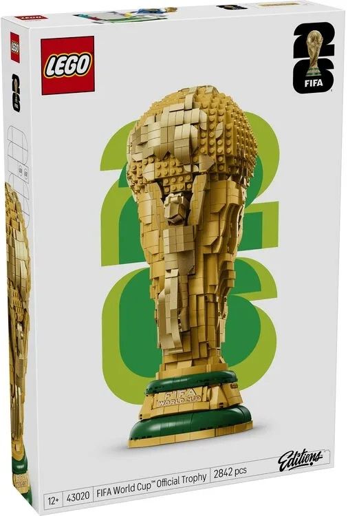 Конструктор LEGO Editions Football Офіційний трофей чемпіонату світу з футболу FIFA