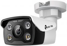 IP-Камера TP-LINK VIGI C350-2.8mm, PoE, 5Мп, 2.8 мм, H.265+, IP67, Bullet, кольорове нічне бачення, зовнішня