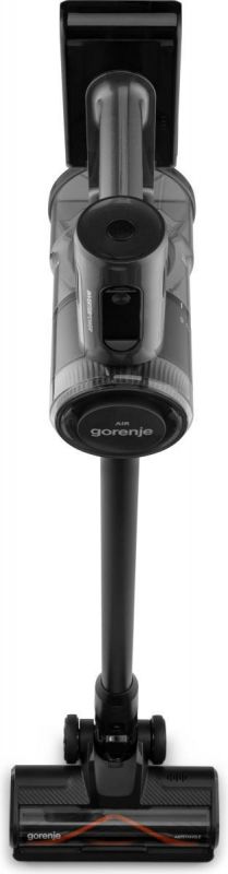 Пилосос Gorenje бездротовий, 70Вт, конт пил -0.7л, автон. робота до 60хв, HEPA, підсвічування, індикатор, антрацит