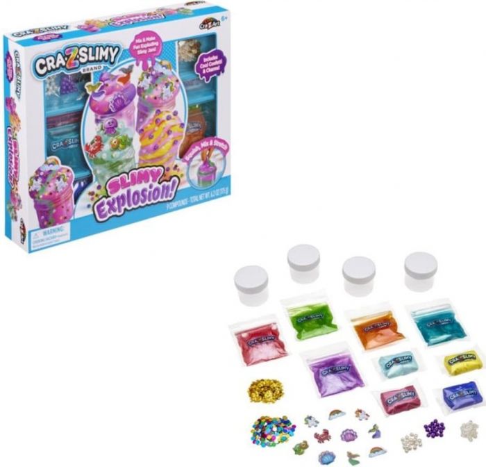 Слайм Cra-Z-Art Slimy Explosion, набір 24од