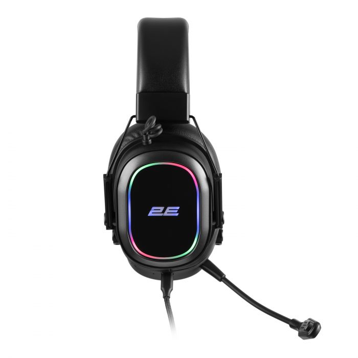 Гарнітура ігрова 2E GAMING HG320 V2, 7.1, USB-A, RGB, 2м, чорний