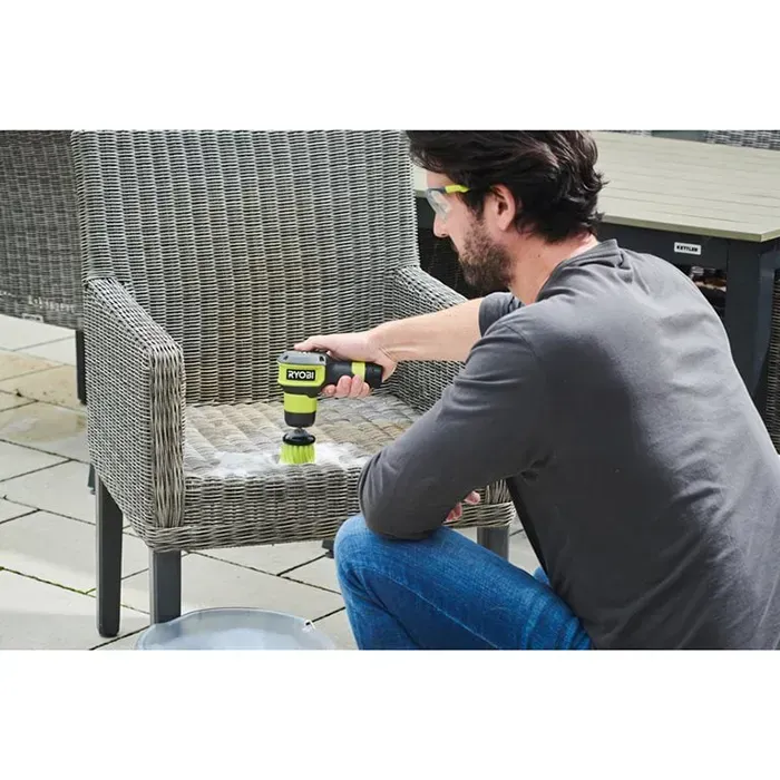 Пилосос акумуляторний миючий Ryobi ONE+ RDC18BL-0 18В 73Вт контейнер для води чиста/брудна 1/0.6л 4.2кг без АКБ та ЗП