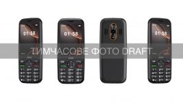 Мобільний телефон 2E E350 3.5" 2SIM, 3000мА•год, чорний