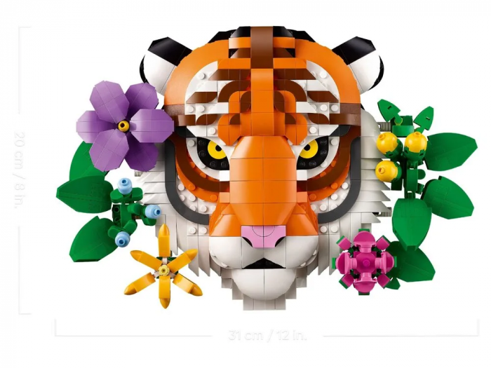 Конструктор LEGO Art Колекція фауни - Тигр