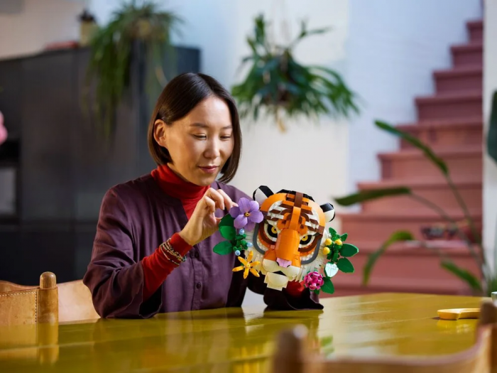 Конструктор LEGO Art Колекція фауни - Тигр
