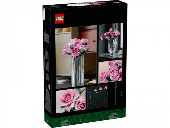 Конструктор LEGO Botanicals Букет рожевих троянд