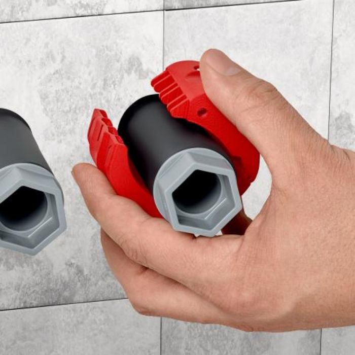 Труборіз KNIPEX для пластикових труб, 20-50мм 72мм 0.108кг