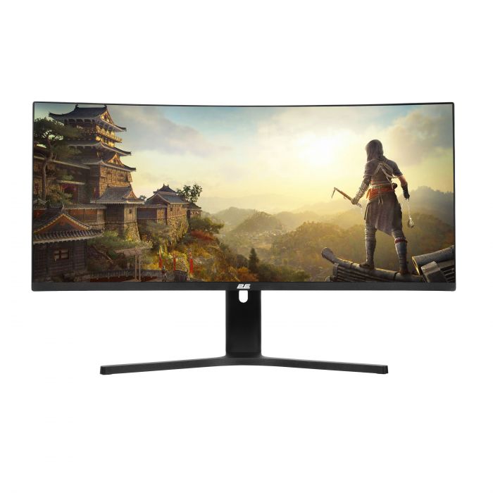 Монітор 2E GAMING 34" R3426B 2xHDMI, DP, VA, 3440x1440, 200Hz, 1ms, NTSC 85%, CURVED, FreeSync, HAS