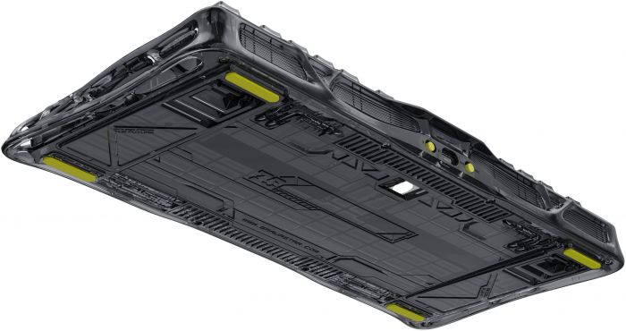 Клавіатура механічна GravaStar Mercury K1 Lite 80keys, GravaStar x BSUN Grey, EN/UKR, BT/WL/USB, чорний
