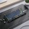 Клавіатура механічна GravaStar Mercury K1 Lite 80keys, GravaStar x BSUN Grey, EN/UKR, BT/WL/USB, чорний