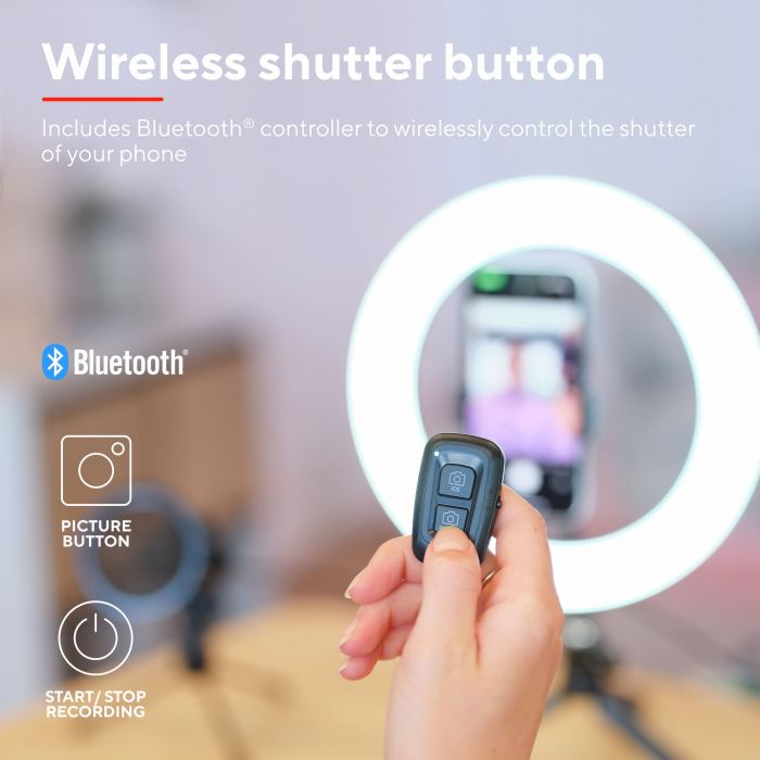 Комплект для стримінгу Trust Maku+ 2-in-1 Streaming Kit, зелений фон та кільцева лампа