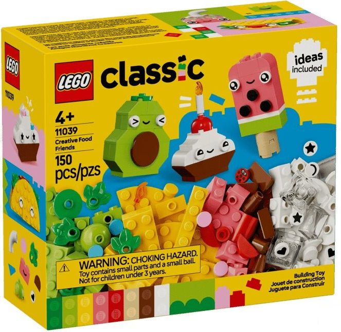 Конструктор LEGO Classic Творчі друзі з їжею