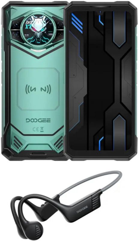Смартфон Doogee S200X VIP 5G 6.72" 12/512ГБ, 2SIM, 10100мА•год, зелений