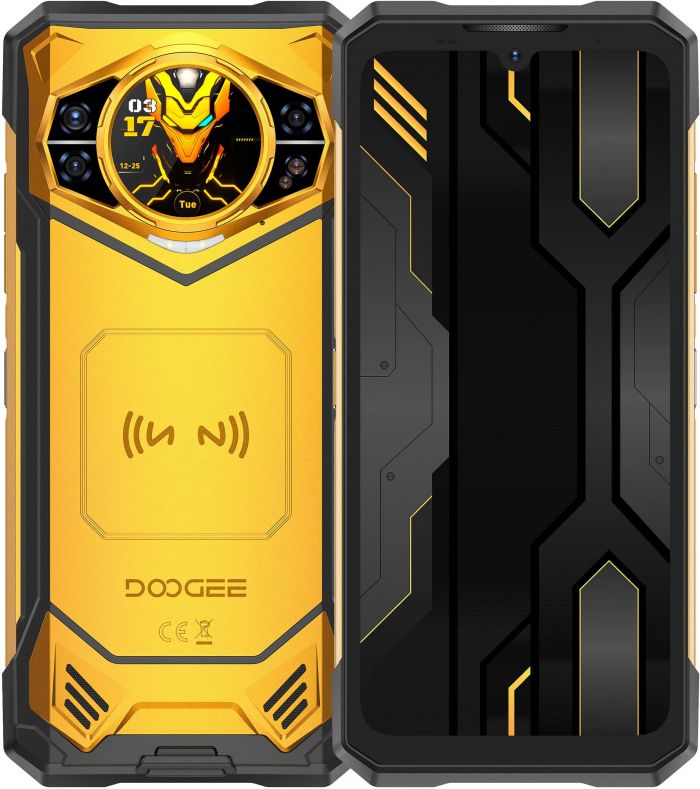 Смартфон Doogee S200X VIP 5G 6.72" 12/512ГБ, 2SIM, 10100мА•год, жовтий