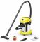 Пилосос професійний акумуляторний  Karcher WD 3-18 S V-17/20 18В 110мБар контейнер 17л без АКБ та ЗП