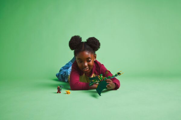 Конструктор LEGO Ninjago Зелений лісовий дракон Ллойда