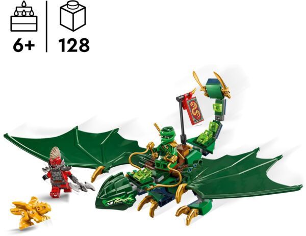 Конструктор LEGO Ninjago Зелений лісовий дракон Ллойда