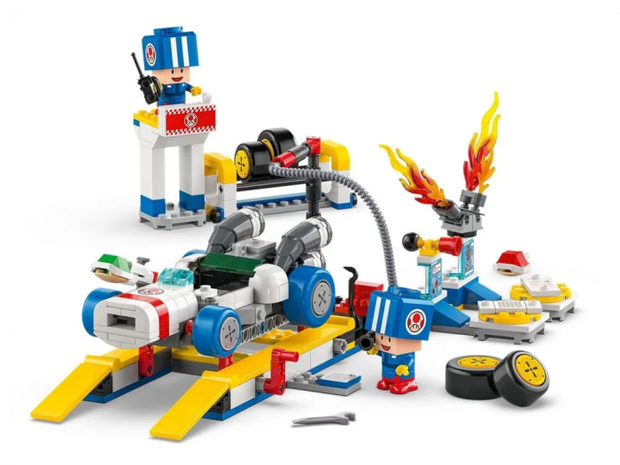 Конструктор LEGO Super Mario Mario Kart – Toad's Garage