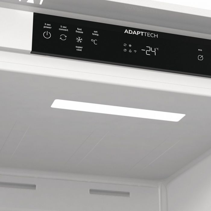Морозильна камера Gorenje вбудована, 177x54х55, 235л, А+, NF, диспл, білий
