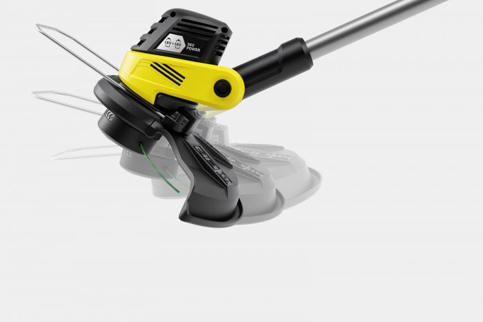 Тример садовий акумуляторний Karcher LTR 3-18 Dual 18В 30см 8000об/хв 2.42кг без АКБ та ЗП