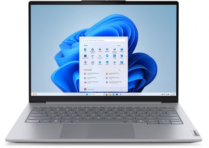 Ноутбук Lenovo ThinkBook 14-G8 14" WUXGA IPS AG, Intel U5-225U, 16GB, F512GB, UMA, DOS, сірий