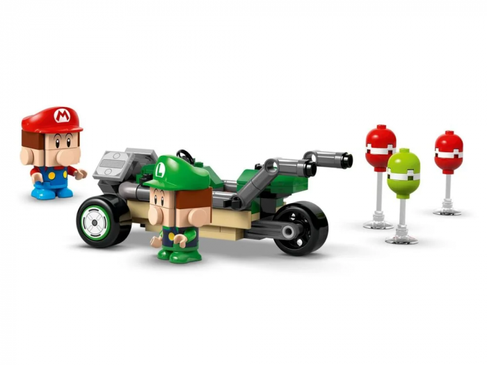 Конструктор LEGO Super Mario Mario Kart – Baby Mario vs. Baby Luigi