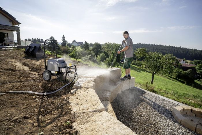 Мінімийка високого тиску Karcher HD 6/15-4 M Classic 3400Вт 70-150бар 450-600л/год шланг 10м 51.6кг