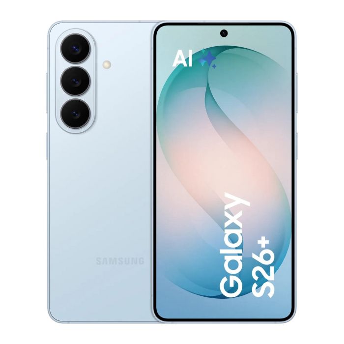 Смартфон Samsung Galaxy S26+ 5G (S947) 6.7' 12/512ГБ, 2SIM, 4900мА•год, блакитний