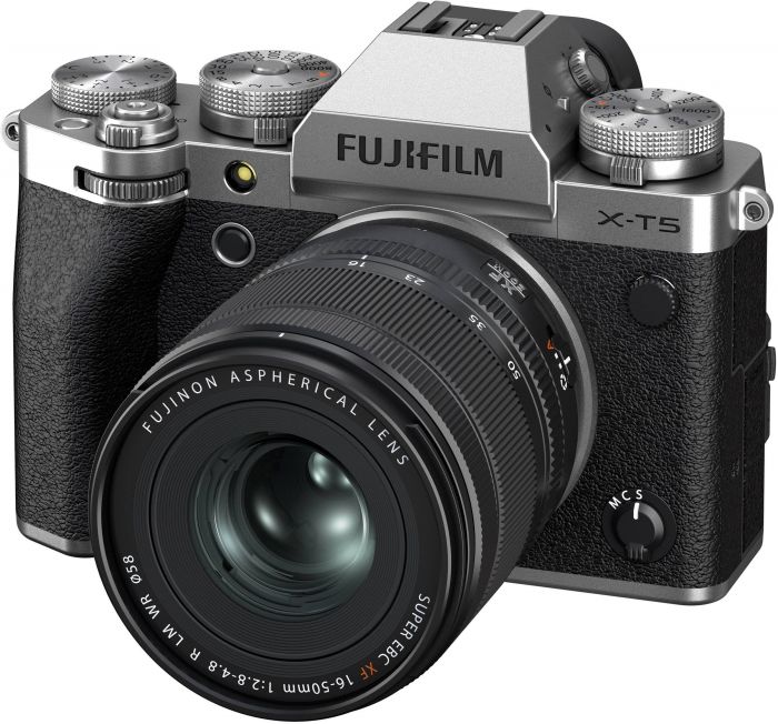 Цифр. фотокамера Fujifilm X-T5 + XF16-50 mmF2.8-4.8 R LM WR Kit Silver