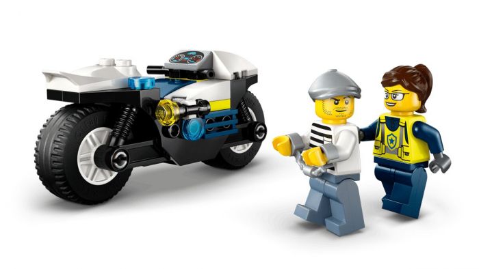 Конструктор LEGO City  Переслідування на поліцейському мотоциклі