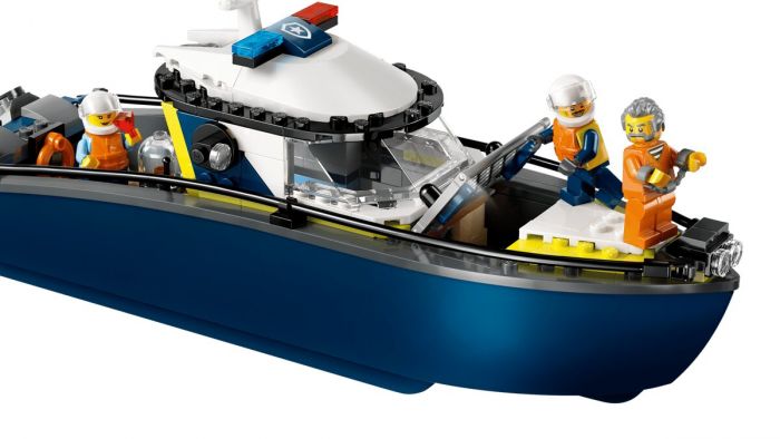 Конструктор LEGO City Переслідування на поліцейському катері