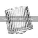 Набір склянок для віскі ARDESTO Ara Rotate Сlumsy 300мл, 6шт, скло, прозорий