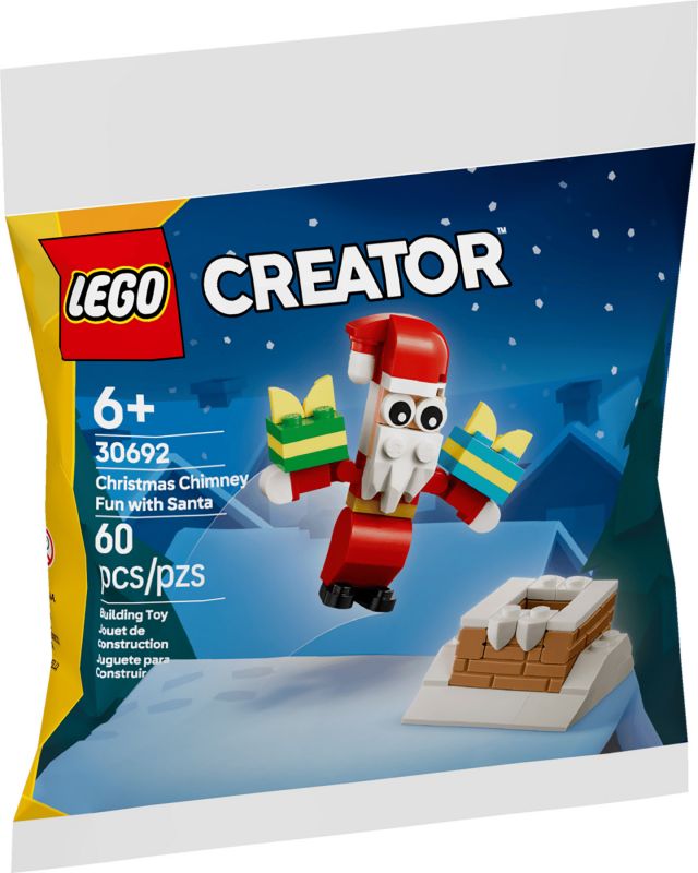 Конструктор LEGO recruitment Creator Різдвяні забави з димарем із Сантою
