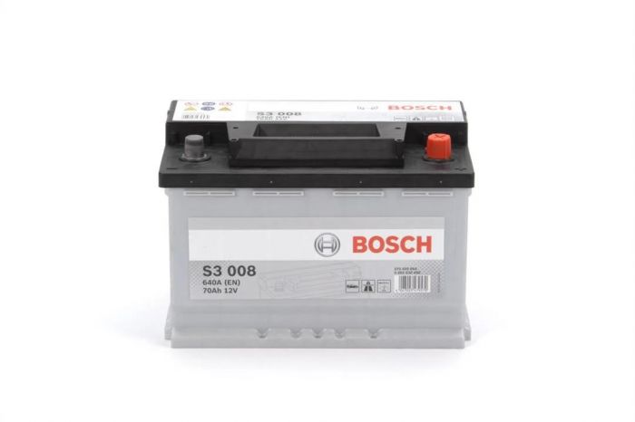 Акумулятор Bosch S3 12В 70А·год 640А R+ (0 092 S30 080)