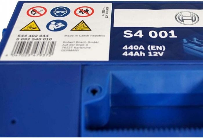 Акумулятор Bosch S4 12В 44А·год 440А R+ (0 092 S40 010)