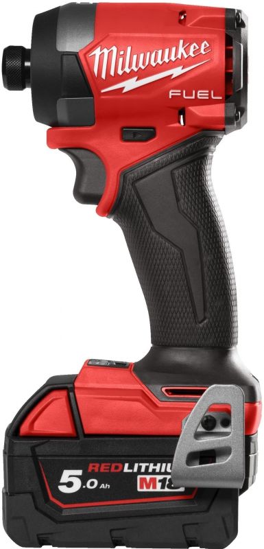 Набір із двох акумуляторних інструментів Milwaukee M18 M18FPP2A3-502X шурупокрут-дриль M18 FPD3-0X гвинтоверт ударний M18 FID3-0X акб М18 1х5А·год ЗП M12-18FC TURBO кейс